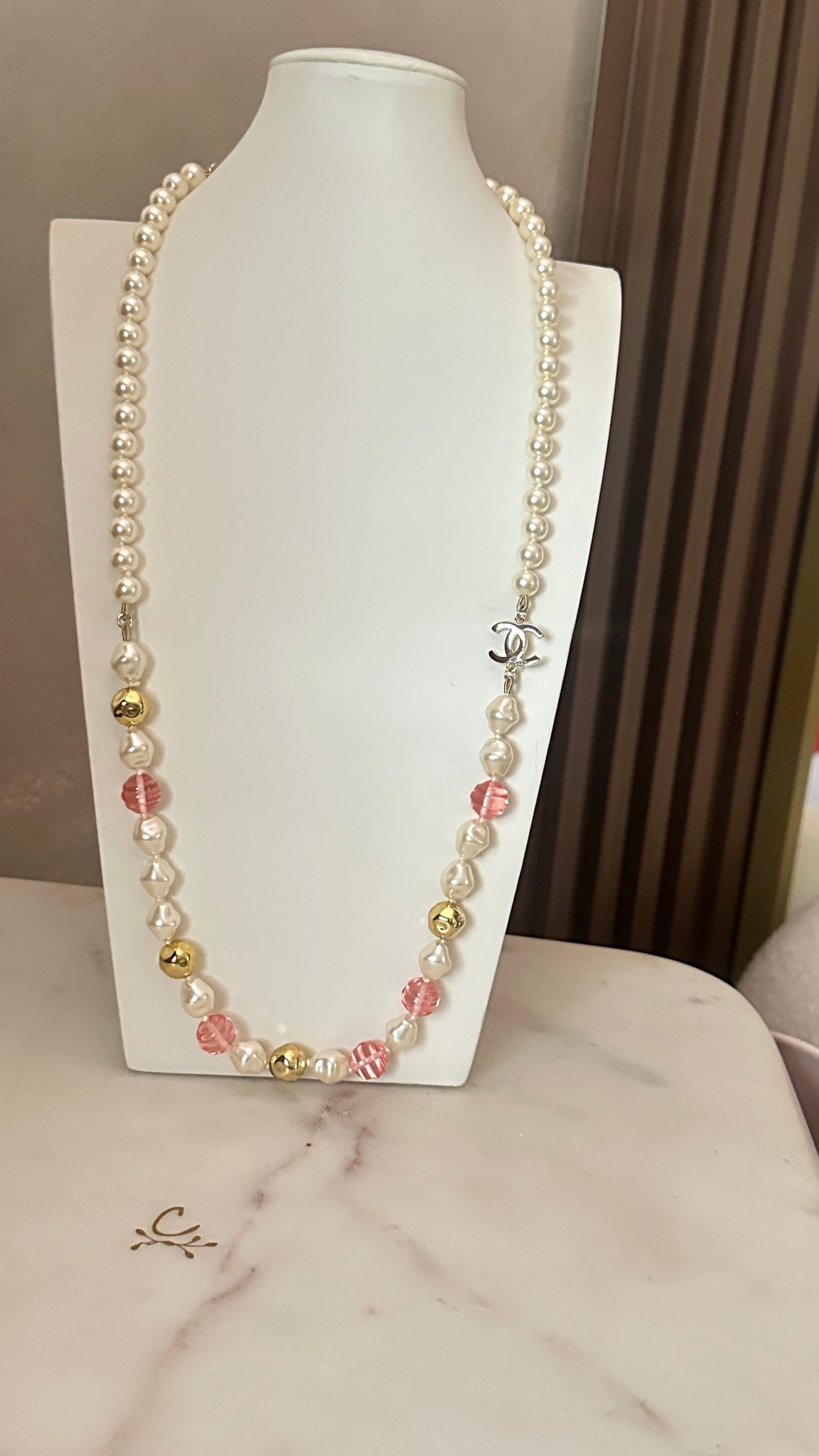 Pearly White Pink #4
