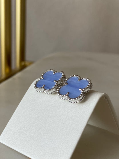 Blue earrings