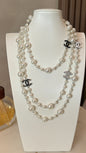 Pearly Black & White Silver #8