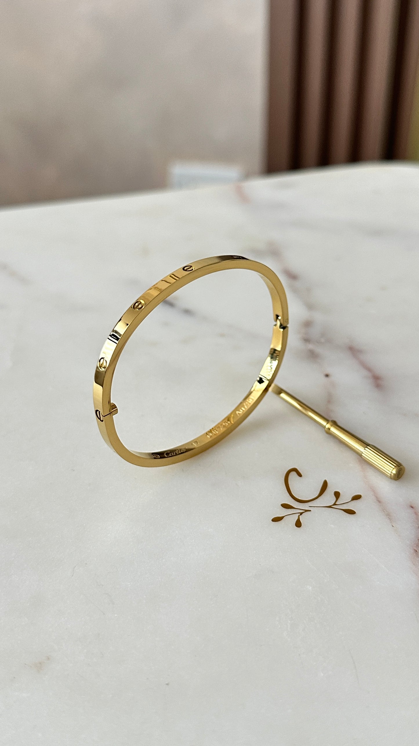 Gold Slim Bracelet