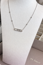 Necklace Silver Plain M•ssika