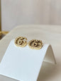 Gold earrings