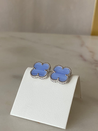 Blue earrings