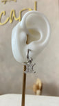Silver earrings