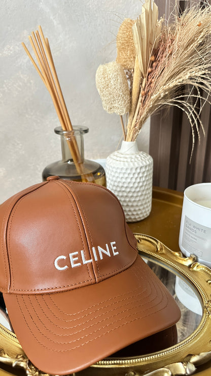FAUX LEATHER BROWN