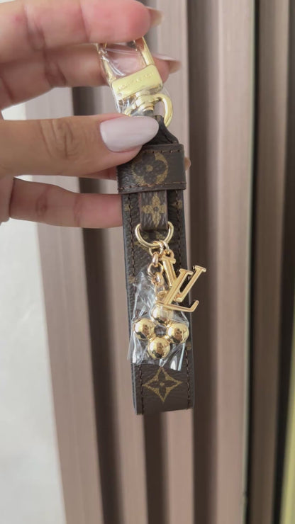 Brown Keychain Charm