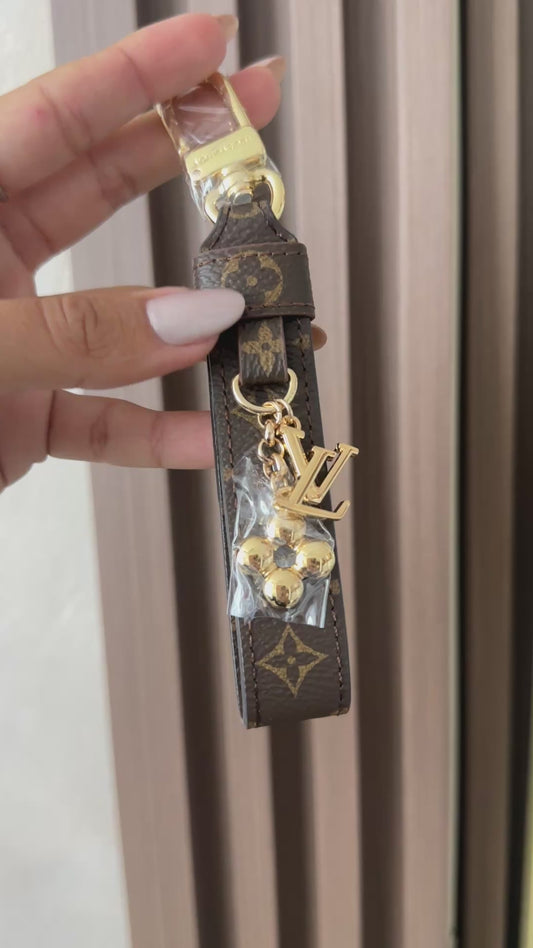 Brown Keychain Charm